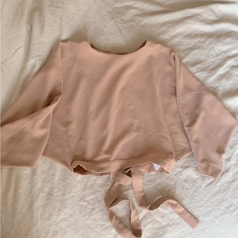 Farrow Top With Open Back - image 3